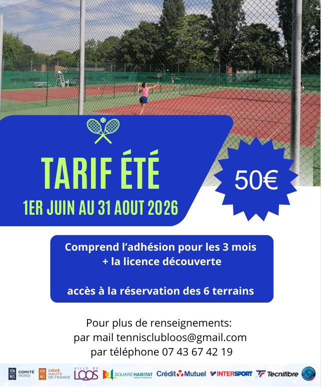 Licence été 2026