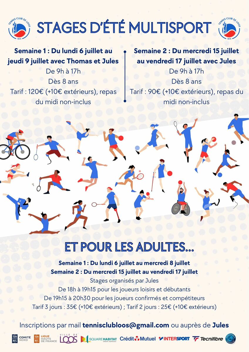 Stage d'été Multisports