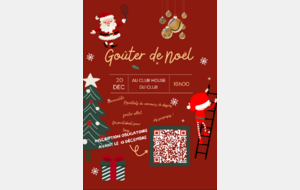 Goûter de fin d'année