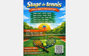 Stage d'Avril avec Julien
