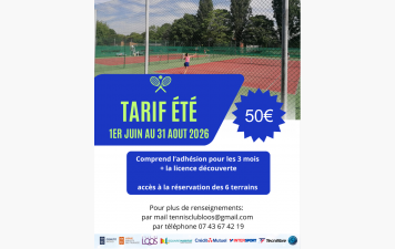 Licence été 2026