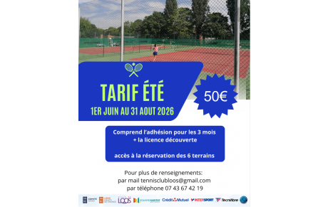 Licence été 2026
